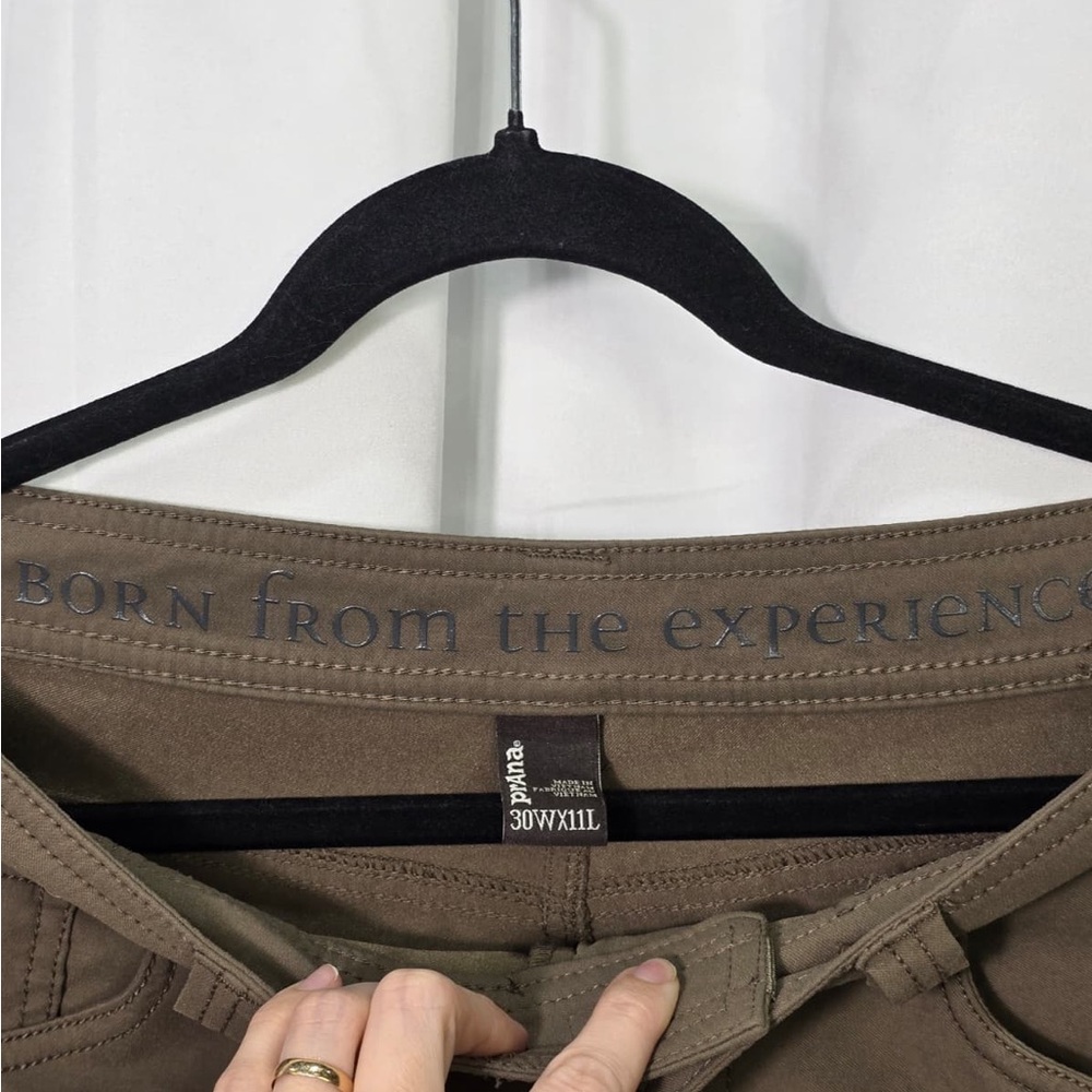 Prana Tan Stretch Bermuda Shorts - Picture 5 of 5